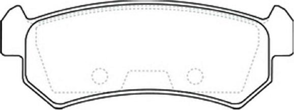 HELLA T1458 - Тормозные колодки, дисковые, комплект autospares.lv