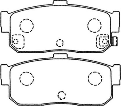 Jurid 5723776B - Тормозные колодки, дисковые, комплект autospares.lv