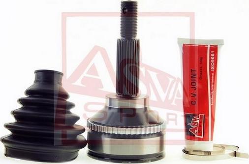 ASVA FD-TT9BA48 - Шарнирный комплект, ШРУС, приводной вал autospares.lv