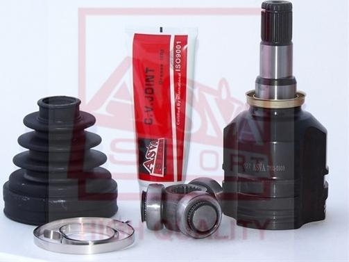 ASVA TYIU-5009 - Шарнирный комплект, ШРУС, приводной вал autospares.lv