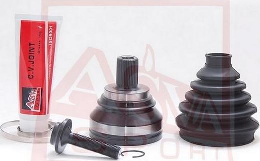 ASVA VW-5N - Шарнирный комплект, ШРУС, приводной вал autospares.lv