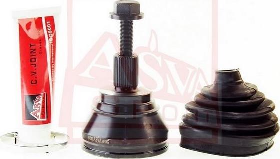 ASVA VW-1KG - Шарнирный комплект, ШРУС, приводной вал autospares.lv