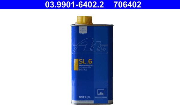 ATE 03.9901-6402.2 - Тормозная жидкость autospares.lv