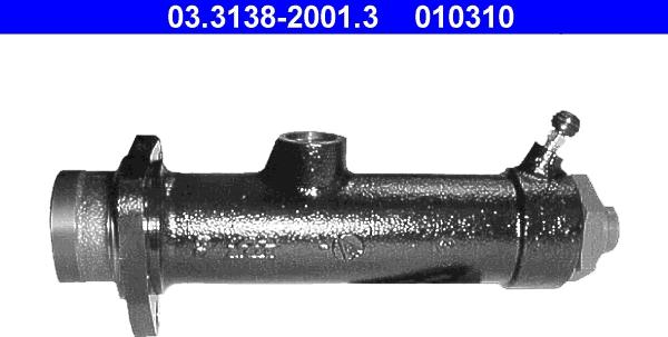 ATE 03.3138-2001.3 - Главный тормозной цилиндр autospares.lv