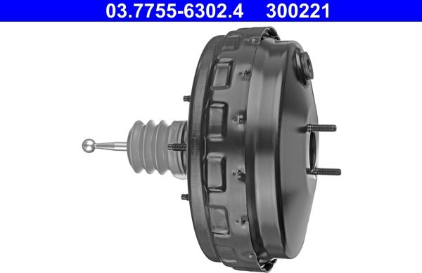 ATE 03.7755-6302.4 - Усилитель тормозного привода autospares.lv