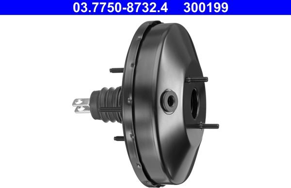 ATE 03.7750-8732.4 - Усилитель тормозного привода autospares.lv