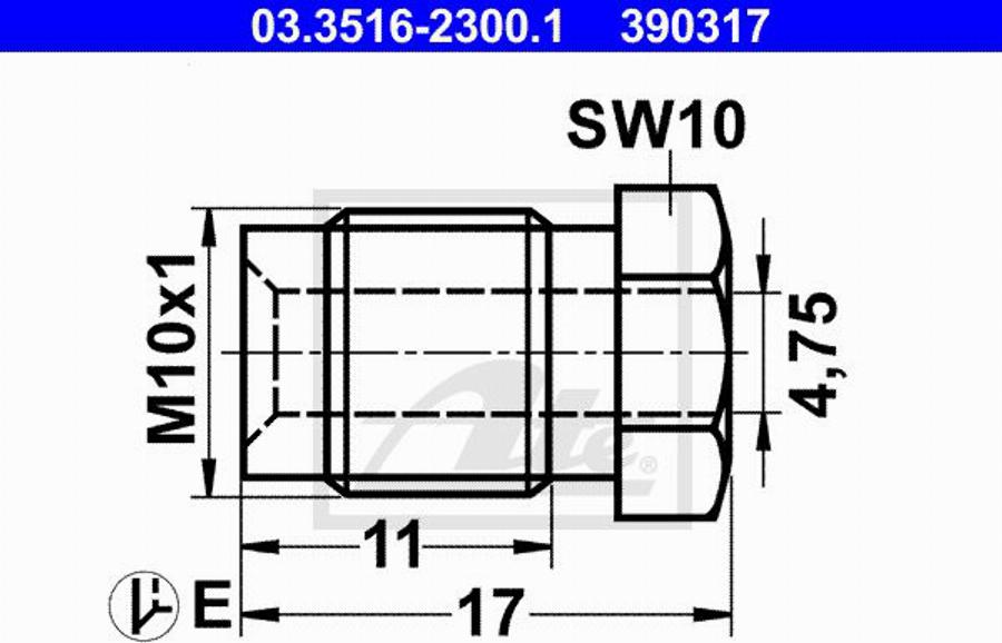 ATE 11.9571-9954.2 - Тормозной суппорт autospares.lv