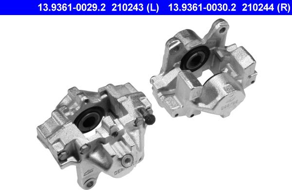 ATE 13.9361-0030.2 - Тормозной суппорт autospares.lv