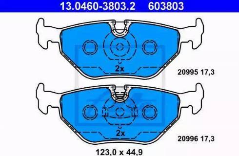 Alpha Brakes HKT-BM-006 - Тормозные колодки, дисковые, комплект autospares.lv