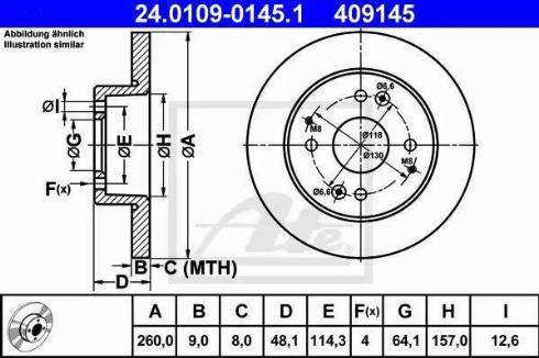 Alpha Brakes HTT-HD-024 - Тормозной диск autospares.lv