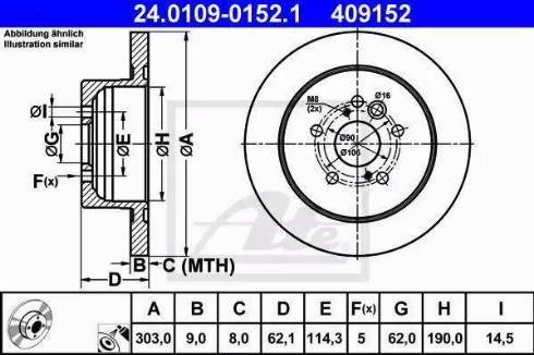 Alpha Brakes HTT-TY-018 - Тормозной диск autospares.lv