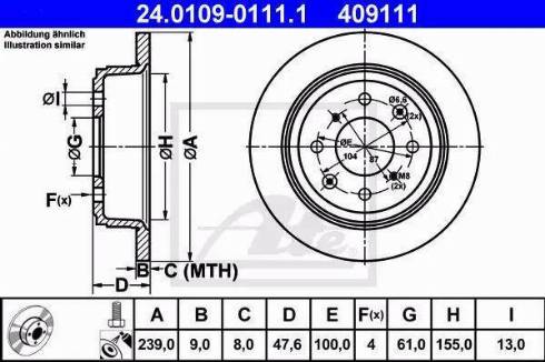 Alpha Brakes HTT-HD-014 - Тормозной диск autospares.lv