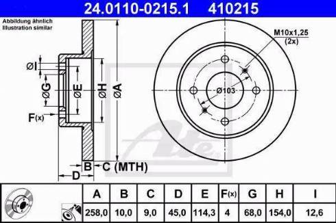 Alpha Brakes HTT-NS-028 - Тормозной диск autospares.lv