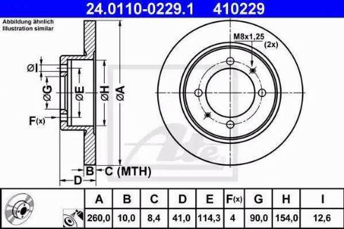 Alpha Brakes HTT-MS-019 - Тормозной диск autospares.lv