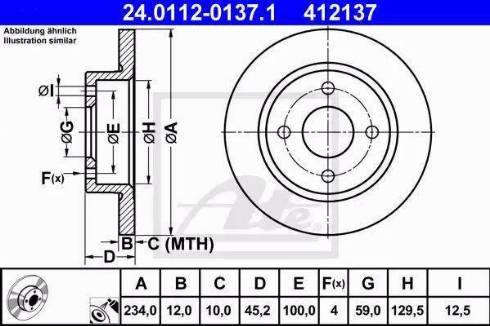 Alpha Brakes HTP-NS-064 - Тормозной диск autospares.lv