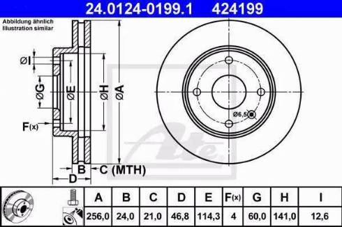 Alpha Brakes HTP-DW-013 - Тормозной диск autospares.lv