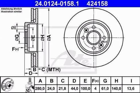 Alpha Brakes HTP-RE-011 - Тормозной диск autospares.lv