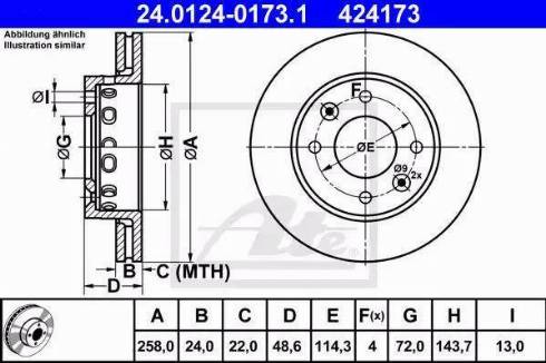 Alpha Brakes HTP-KA-303 - Тормозной диск autospares.lv