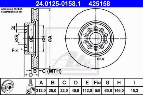 Alpha Brakes HTP-VW-039 - Тормозной диск autospares.lv