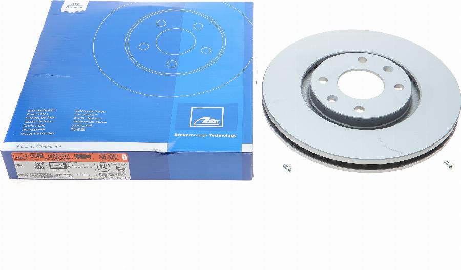 ATE 24.0126-0120.1 - Тормозной диск autospares.lv