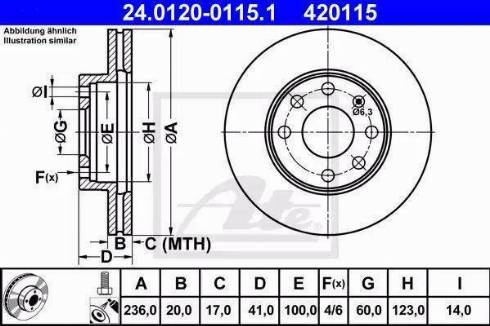 Alpha Brakes HTP-DW-002 - Тормозной диск autospares.lv