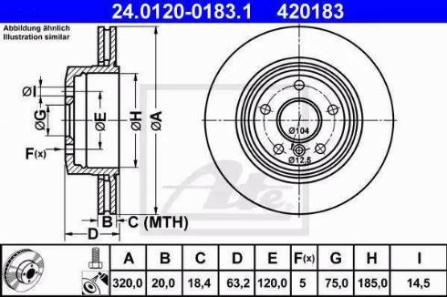 Alpha Brakes HTT-BM-025 - Тормозной диск autospares.lv