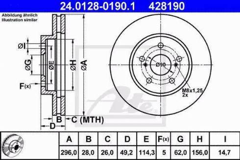 Alpha Brakes HTP-TY-131 - Тормозной диск autospares.lv