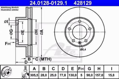 Alpha Brakes HTP-RE-032 - Тормозной диск autospares.lv