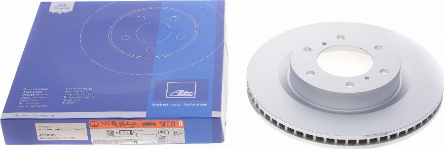 ATE 24.0128-0215.1 - Тормозной диск autospares.lv