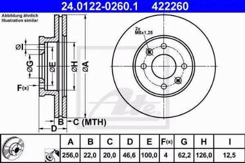 Alpha Brakes HTP-KA-324 - Тормозной диск autospares.lv