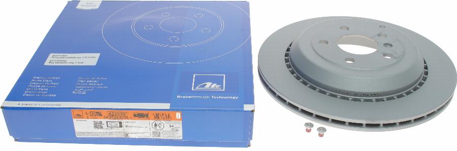 ATE 24.0122-0226.1 - Тормозной диск autospares.lv