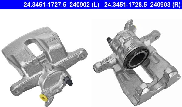 ATE 24.3451-1728.5 - Тормозной суппорт autospares.lv