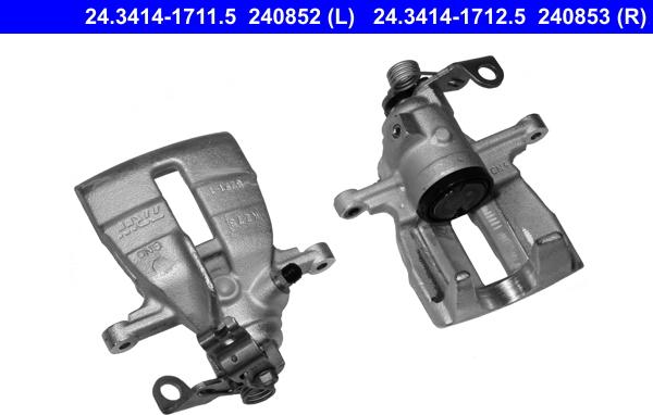 ATE 24.3414-1711.5 - Тормозной суппорт autospares.lv