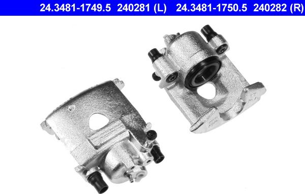 ATE 24.3481-1750.5 - Тормозной суппорт autospares.lv