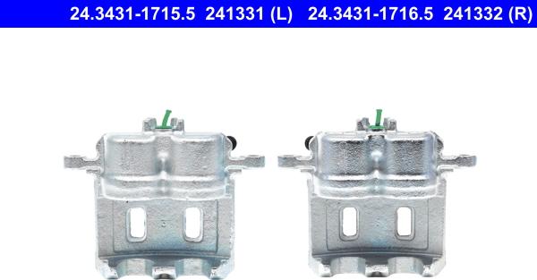 ATE 24.3431-1715.5 - Тормозной суппорт autospares.lv