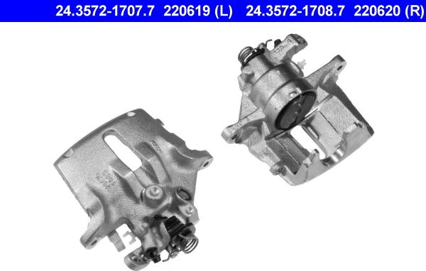 ATE 24.3572-1708.7 - Тормозной суппорт autospares.lv