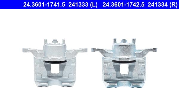 ATE 24.3601-1742.5 - Тормозной суппорт autospares.lv