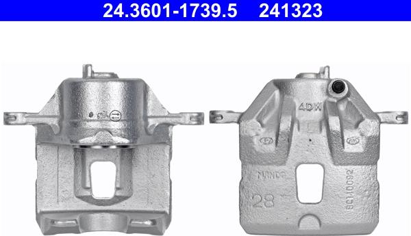 ATE 24.3601-1739.5 - Тормозной суппорт autospares.lv