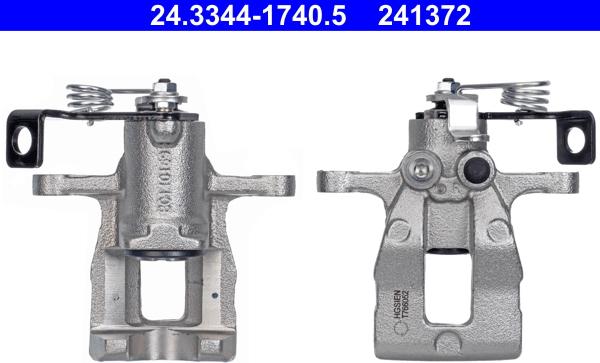 ATE 24.3344-1740.5 - Тормозной суппорт autospares.lv