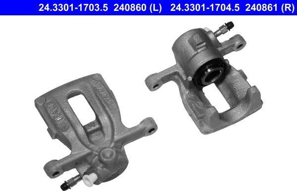 ATE 24.3301-1704.5 - Тормозной суппорт autospares.lv