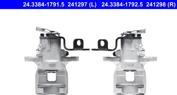 ATE 24.3384-1791.5 - Тормозной суппорт autospares.lv