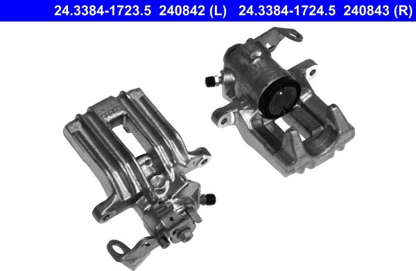 ATE 24.3384-1723.5 - Тормозной суппорт autospares.lv