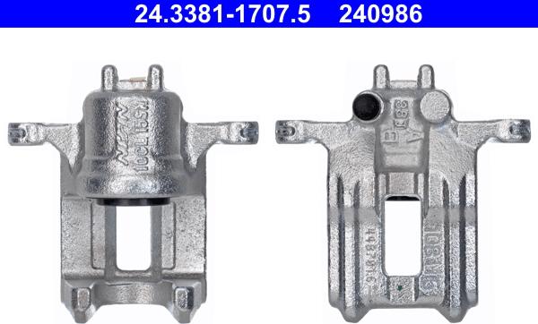 ATE 24.3381-1707.5 - Тормозной суппорт autospares.lv