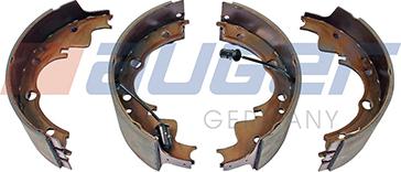 Auger 110028 - Комплект тормозных колодок, барабанные autospares.lv