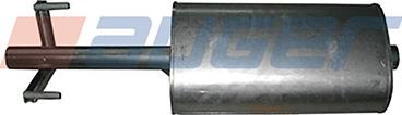 Auger 89907 - Средний / конечный глушитель ОГ autospares.lv