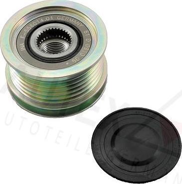 Autex 654593 - Шкив генератора, муфта autospares.lv