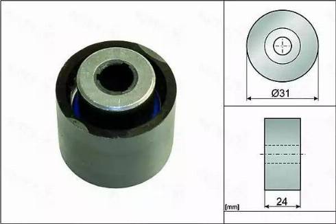 Autex 655030 - Направляющий ролик, зубчатый ремень ГРМ autospares.lv