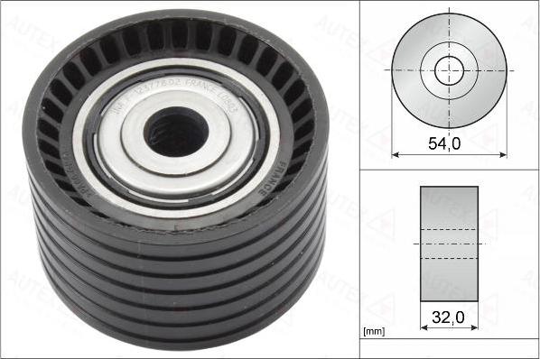 Autex 655116 - Направляющий ролик, зубчатый ремень ГРМ autospares.lv