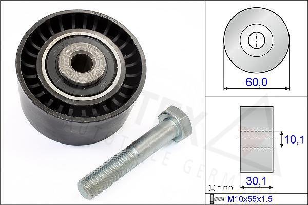 Autex 651422 - Направляющий ролик, зубчатый ремень ГРМ autospares.lv