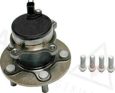 Autex 808899 - Подшипник ступицы колеса, комплект autospares.lv